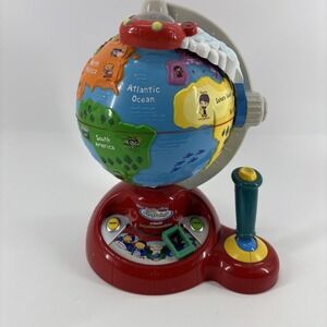 V-Tech Vintage Fly And Learn Talking Globe Educational Toy Little Einsteins